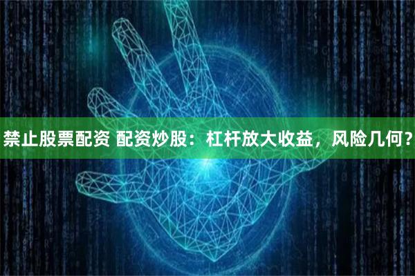 禁止股票配资 配资炒股：杠杆放大收益，风险几何？